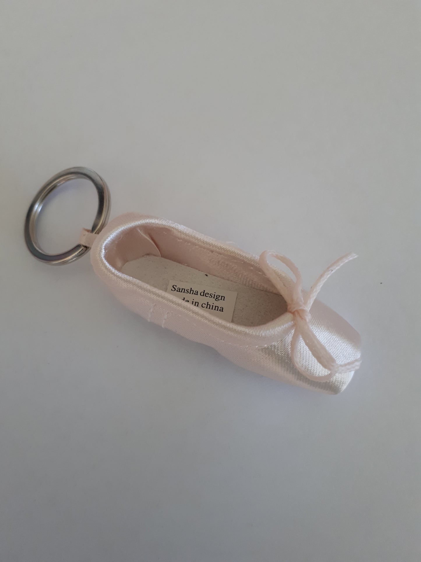 Keyring Ballet Pink Pointe Shoe