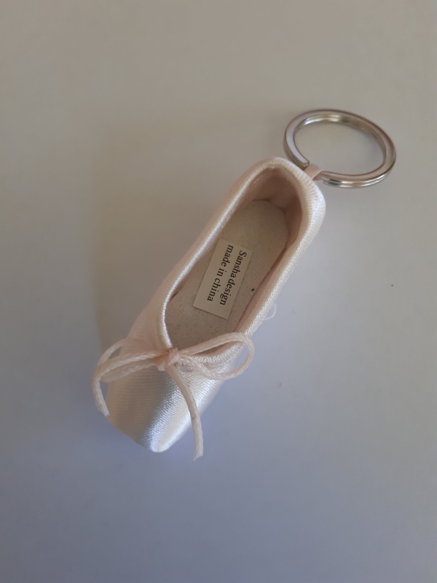 Keyring Ballet Pink Pointe Shoe