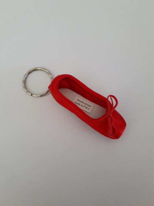 Keyring Red Pointe Shoe